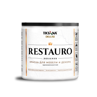 RESTAURO (Рестауро) - Краска акриловая для мебели и декора TICIANA DELUXE 