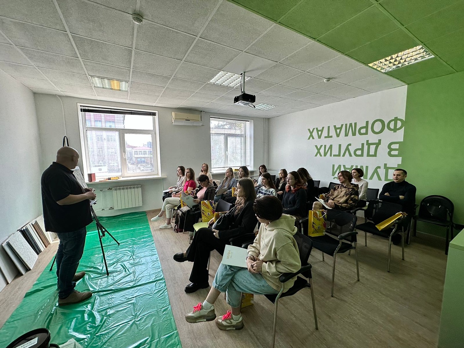 Мастер-класс в г. Кемерово для дизайнеров компании-партнёра ООО «БАУСИБ»
